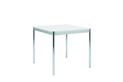 CORONA TABLE - 80x80 - Weiß