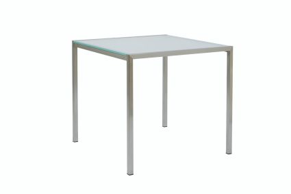 MK TABLE 80/80 - 80x80 - Frosted Glass